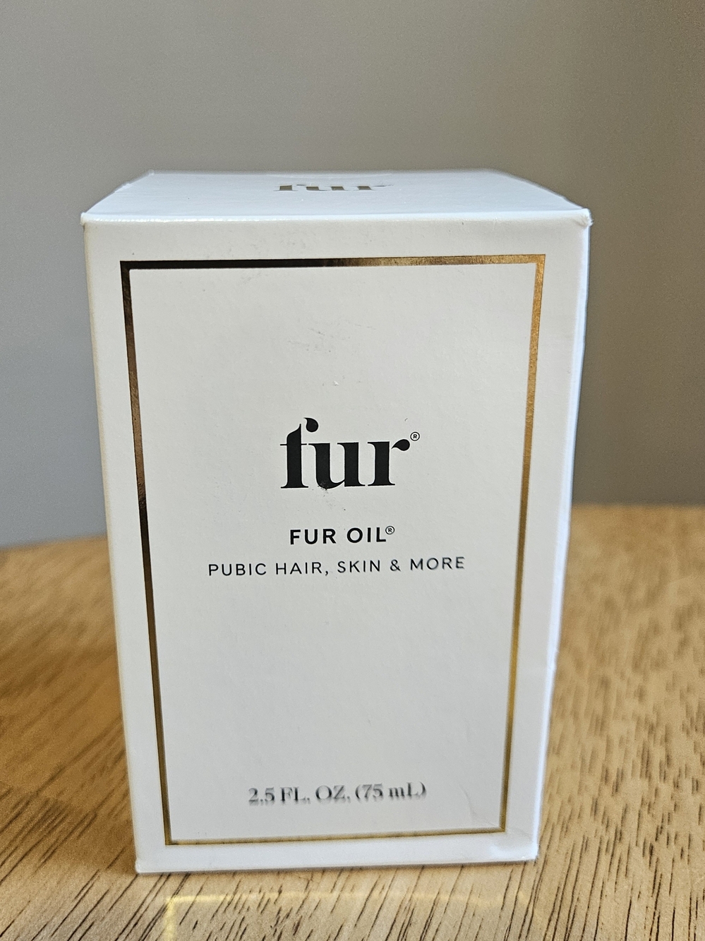 Fur Oil - Pubic. Skin And More Oil 75ml